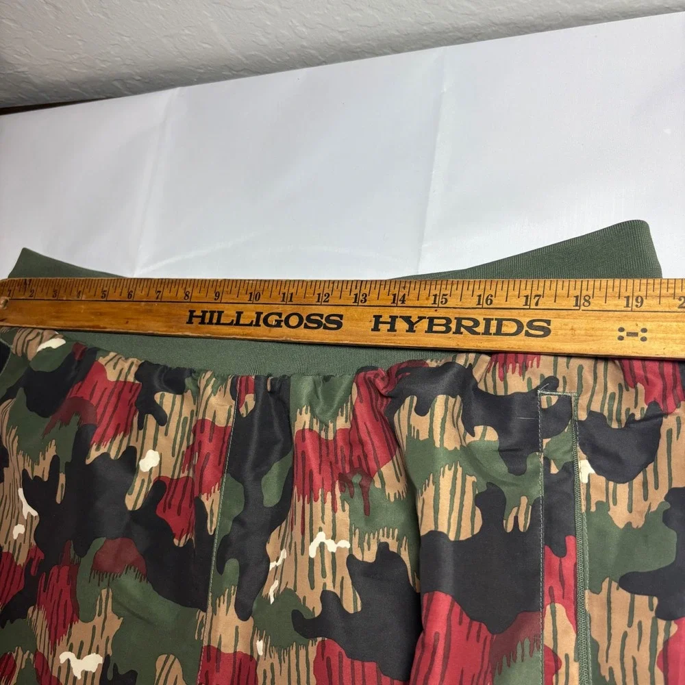 Adidas x Pharrell Williams Men XXL Camo Hu Hiking Windpants Zip Pockets‎ Lined